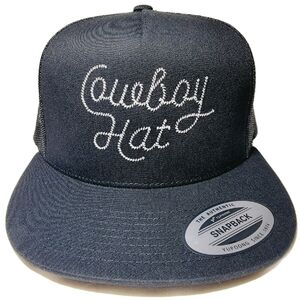 Cowboy Hat Mesh Adjustable Snapback Direct Embroide…